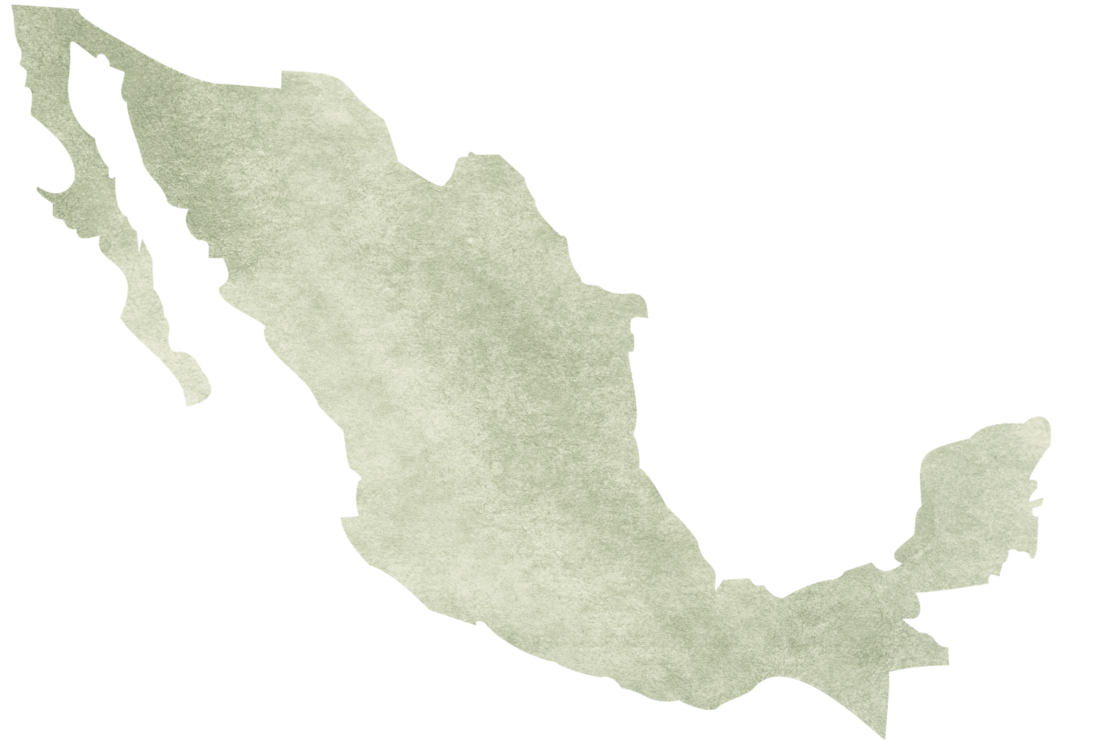 Mapa de destinos Akampa en México